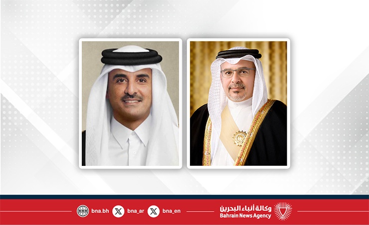 HRH the Crown Prince and Prime Minister thanked by the Amir of the State of Qatar